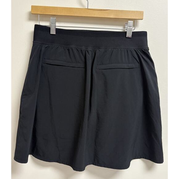 Athleta Black Active Skort Built-In Shorts Women’s Size 6 - Picture 2 of 8